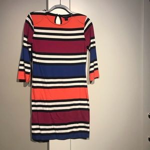 French Connection 3/4 sleeve stretch dress S